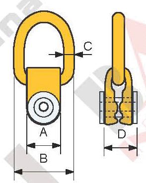 G80 SCREW-ON LIFTING POINT