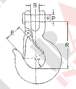 CLEVIS SLIP HOOK