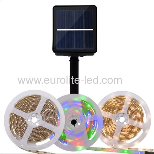 Led Solar Powered RGB Waterproof Decoration Anit-UV Dropping Glue Soft Night Light