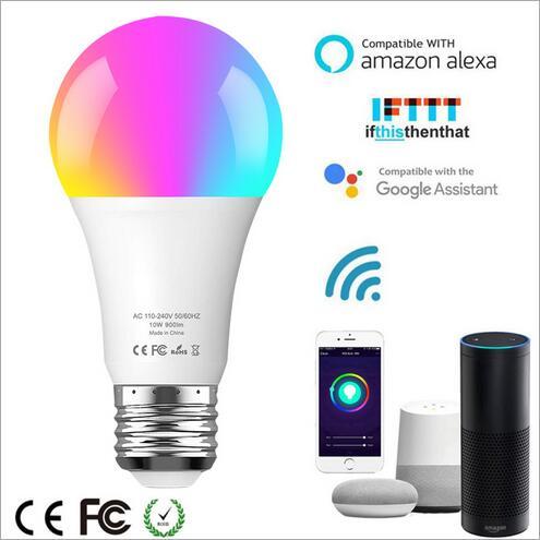 euroliteLED 10W LED WiFi Smart Multicolor RGBW Bulbs