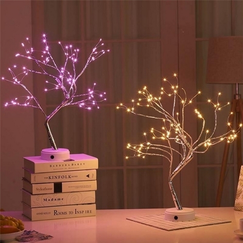 Led Glowworm Tree Battery USB Touch Switch Party Holiday Wedding Decoration Night Light