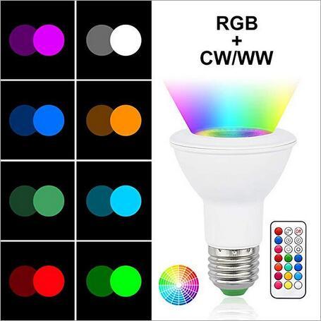 euroliteLED 8W PAR20 LED WiFi Smart Multicolor RGBW Bulbs