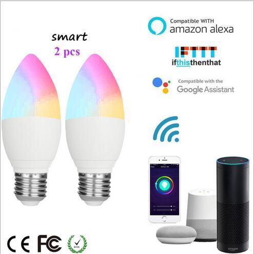euroliteLED 5W Smart LED Light Multicolor RGBW Dimmable LED Bulb