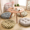 Round Shape 2 Size Seat chair Sofa Cushion Silk Cotton Core Cotton Polyester Tatami Cushion Pillow Home Decoration