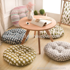 Round Shape 2 Size Seat chair Sofa Cushion Silk Cotton Core Cotton Polyester Tatami Cushion Pillow Home Decoration