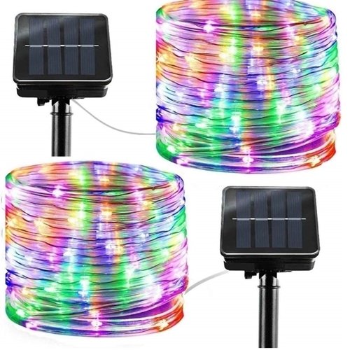 Led Solar Powered String Waterproof 8 Modes 5M 50LEDS Decoration Holiday Party Night Light