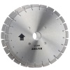 Factory Direct Diamond 14&quot;Saw Blade Vacuum Brazed Diamond Saw Blade For Concrete Cutting