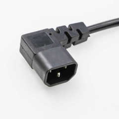 IEC CONNECTOR C14 C13 C19 C20 ANGLED