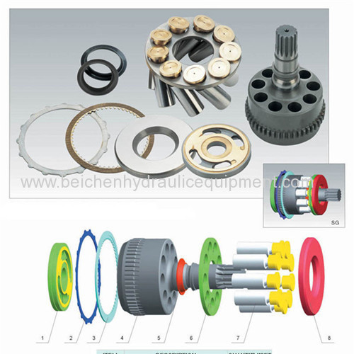 SG02/025/04/08/12/20 hydraulic pump parts