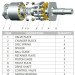 A4V40/56/71/125/250/A4VO130 hydraulic pump parts