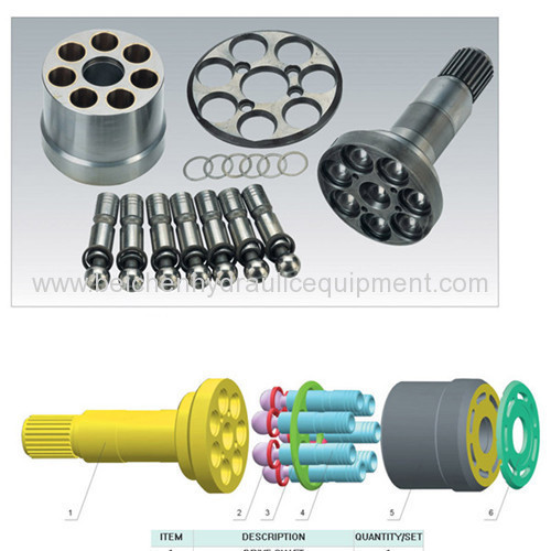 BPR140/186/260 hydraulic pump parts