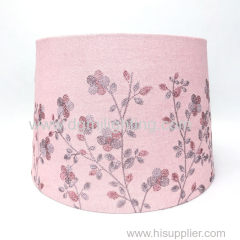 EMBROIDER PINK LAMP SHADE