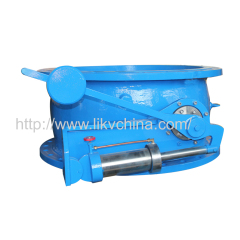 Butterfly amortize check valve