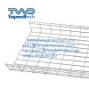 Electro-Zinc Wire Mesh Cable Tray Electro Galvanised Cable Trunking