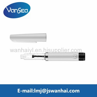 disposable insulin pen for plastic