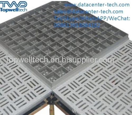 High Quality Aluminum Perforated Steel Raised Floor Data Entry Or Network