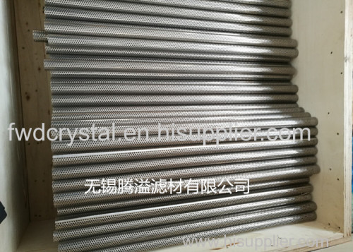 Professional custom inner diameter 30mm/28mm stainless steel wire-wound filter support skeleton center tube