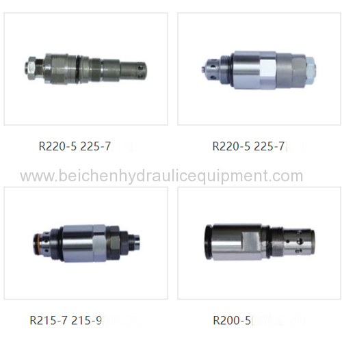 Relief valve for R200-5/R210-5 excavator