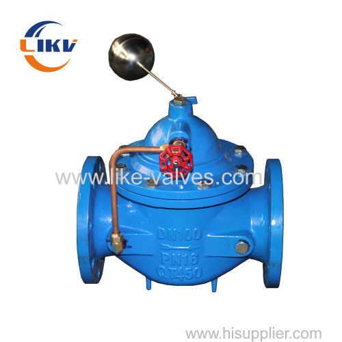 remote control float valve