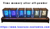 Nixie Tube Clock; Quasi Glow Tube Clock; Fashion Table Clock