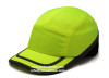 supply Hi Visibility sport cap worker hat with reflective piping