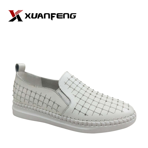 Fashion Women's Leather Loafers Casual Shoes