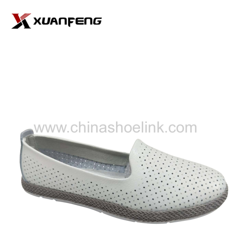 Fashion Lady Summer Comfortable Genuine Leather Casual Shoes