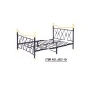 cheap factory Bedroom furniture simple metal bed new design metal single bed