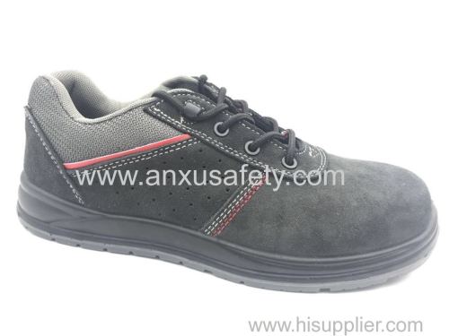 AX06005 suede leather safety shoes