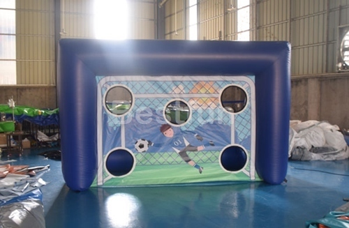 Inflatable sports football games goal posts set