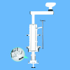 Ceiling Mount Single Arm Motorized Anesthesia Medical Pendant