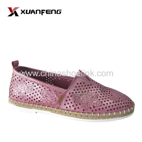 Fashion Lady Summer Comfortable Genuine Leather Casual Shoes