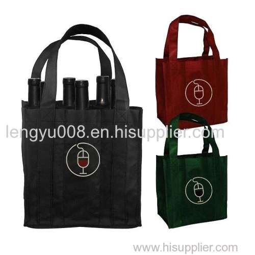 Non-Woven Gift Wine Bags(KM-WNB0050) Bags Promotion Packing Bags