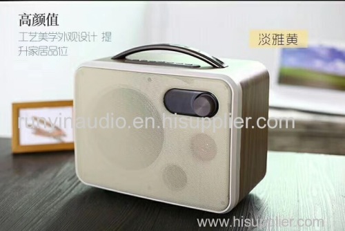 Super Loud Multi-function Wireless wooden Mini Music Portable Bluetooth Speaker
