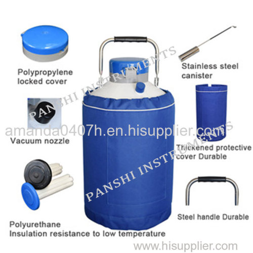 aluminum alloy cryogenic liquid nitrogen container for sale