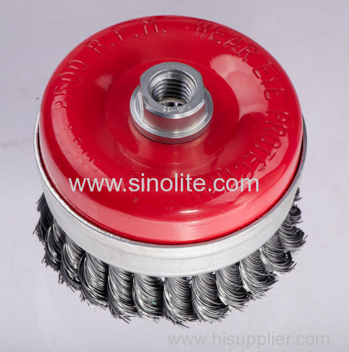Twist Wire Cup Brush 65mm 75mm 90mm 100mm 125mm
