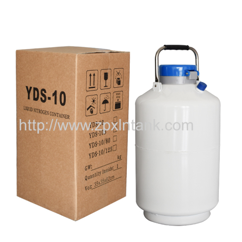 Cryogenic Tank 10L Liquid Nitrogen Container