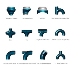 API6A Elbow Tee Cross Reducer Long Radius Elbow High Pressure Fittings