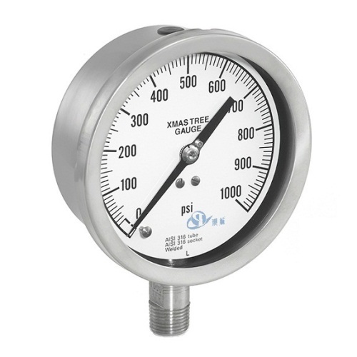 Pressure Gauge Manometer for Wellhead Assembly Xmas Tree