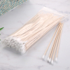 150 mm Single Head Industrial Cleaning Wooden Stick Long Cotton Swabs