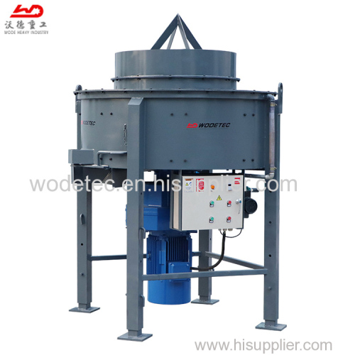Large Output 1000kg refractory pan mixer factory direct sale