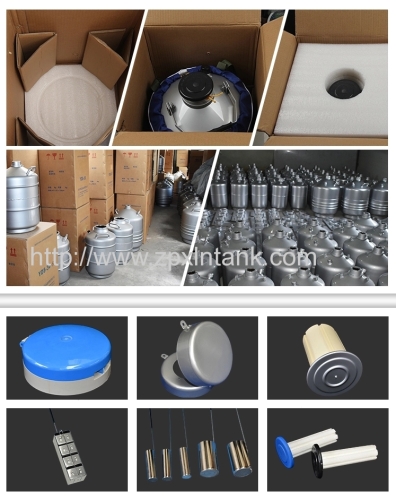 bulk vials for liquid nitrogen storage dewar