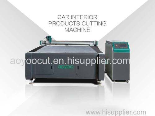 Car floor mat cutting machine