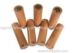 INR18650-3000mAh Li-ion Rechargeable cylindrical battery
