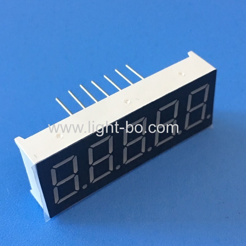 Pure Green 0.36inch 5 Digits 7 Segment LED Display Common cathode for instrument panel