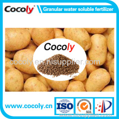 Cocoly organic fertilizer full solubility granular shape