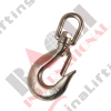 S.S. SWIVEL EYE HOOK AISI:304 or 316