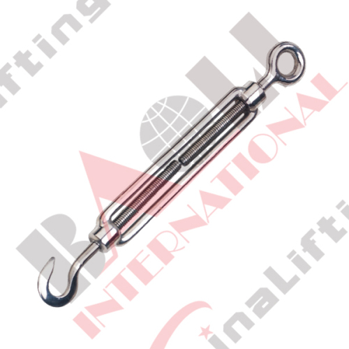 DIN 1480 TYPE TURNBUCKLE EYE AND HOOK AISI:304 or 316 24158S 24159S