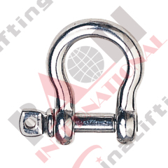 S.S. SCREW PIN BOW SHACKLE U. S TYPE AISI:304 or 316 21158S 21159S 21160S