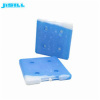 High quality square shape 26*26*2.5 cm HDPE hard plastic reusable ice brick gel ice packs in cooler box